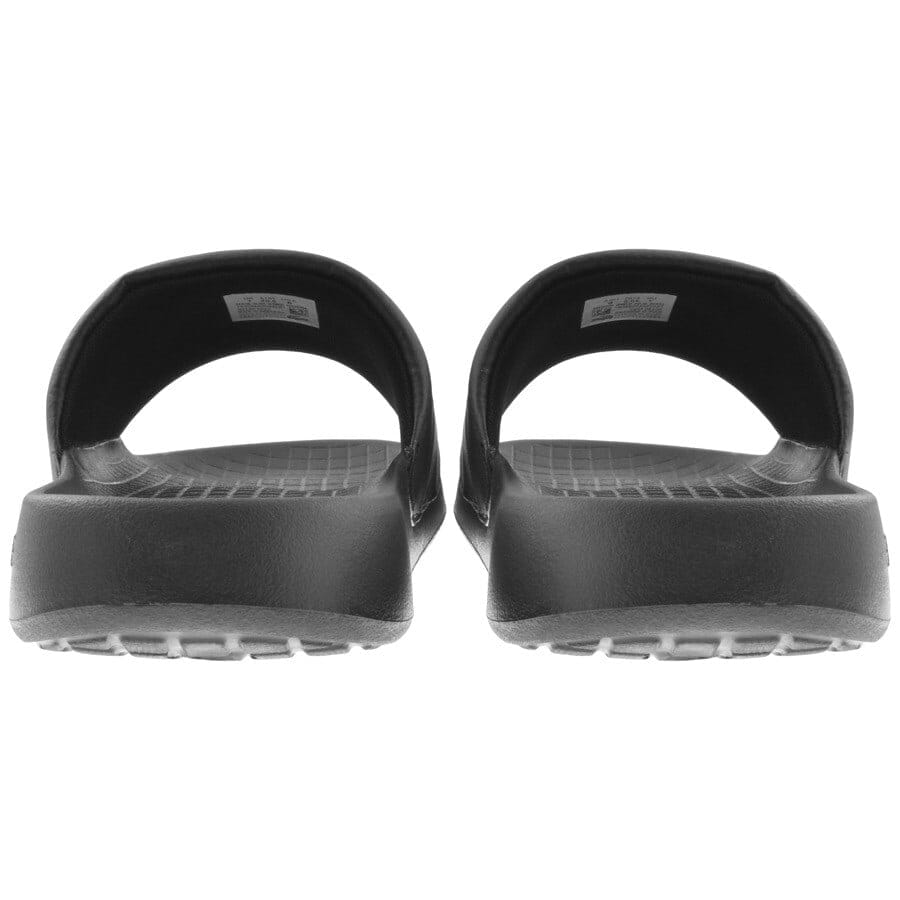 Lacoste black sliders top