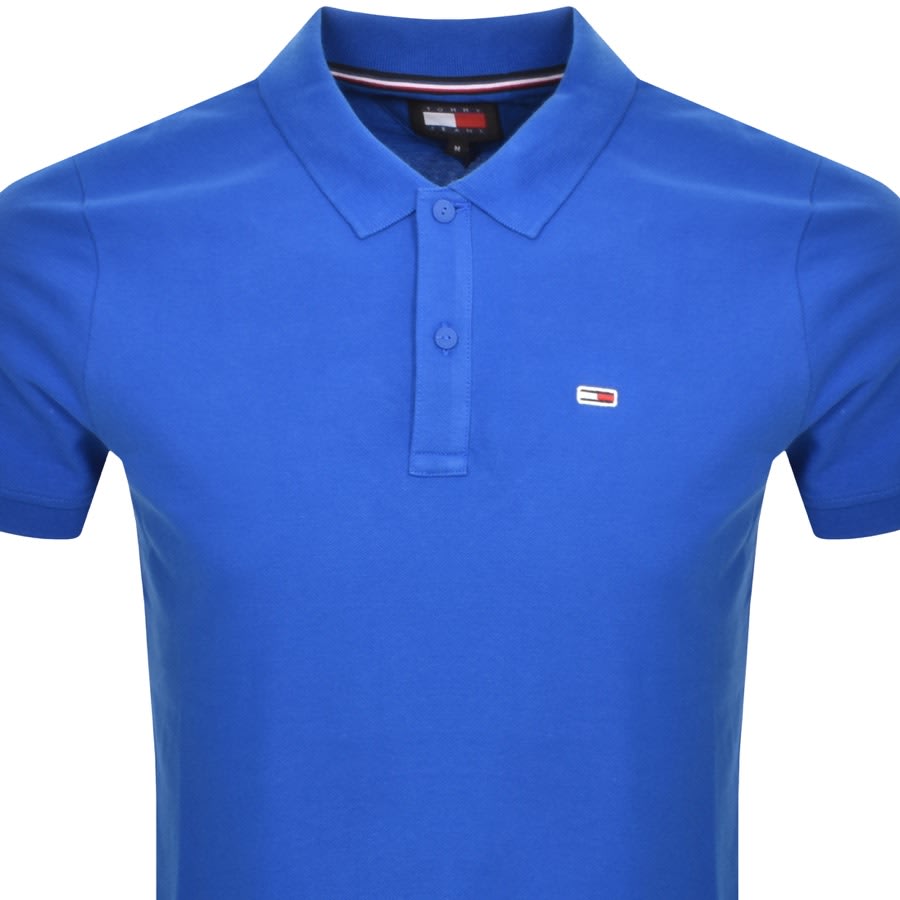 Tommy jeans blue shirt sales