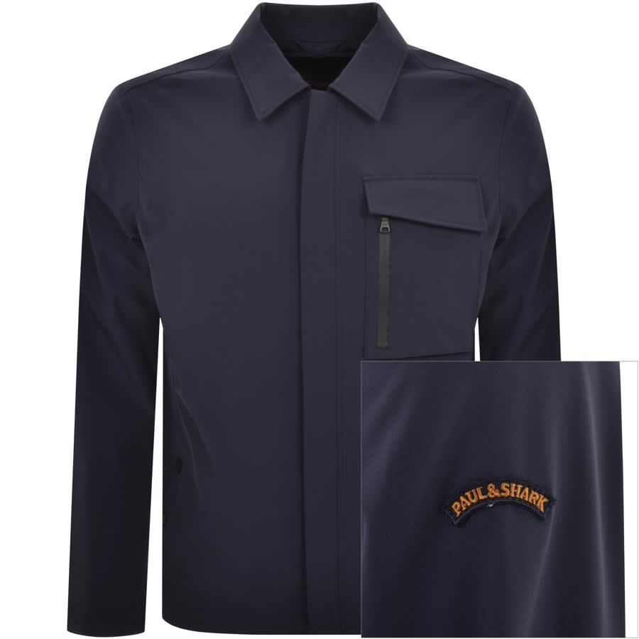 Paul shark overshirt outlet