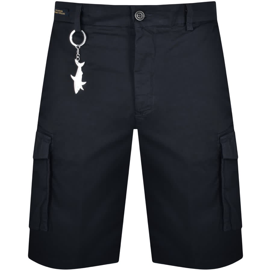 Paul and shark 2025 navy cargo shorts