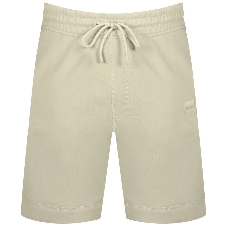 Beige sweat shorts online
