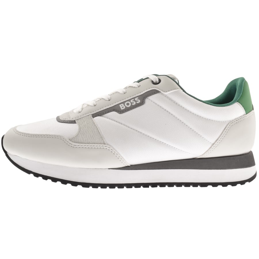 BOSS Kai Runner Trainers Beige