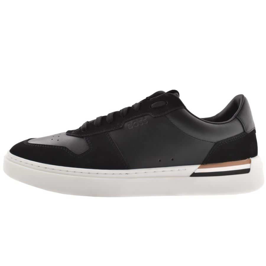 BOSS Clint Tennis Trainers Black