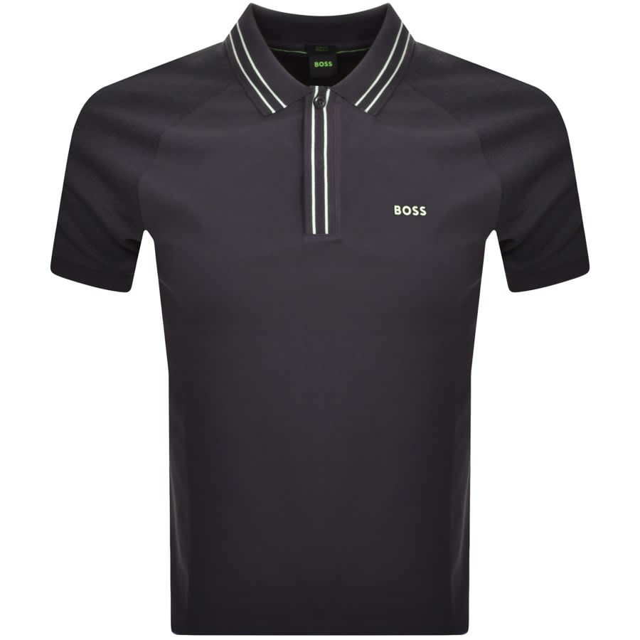 BOSS Paule 2 Polo T Shirt Grey Mainline Menswear Canada