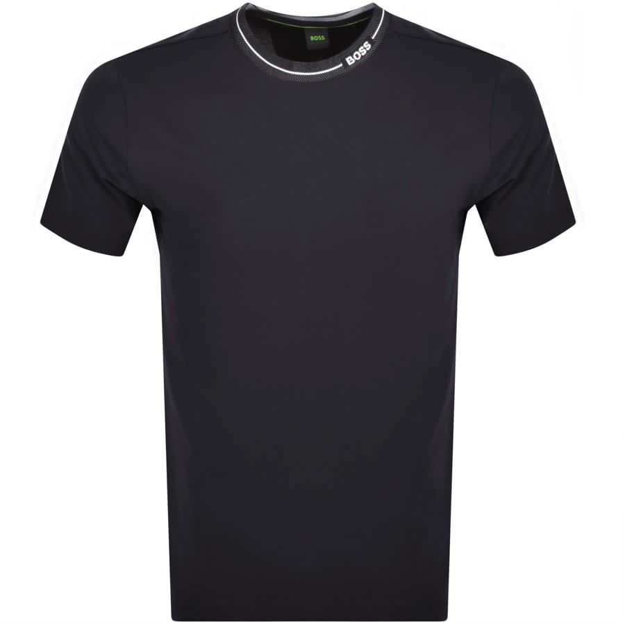 BOSS Tee 11 T Shirt Navy Mainline Menswear Denmark