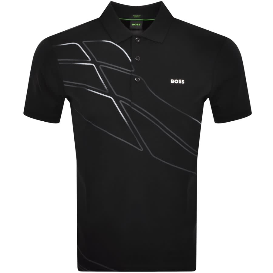 BOSS Paddy Polo 3 T Shirt Black