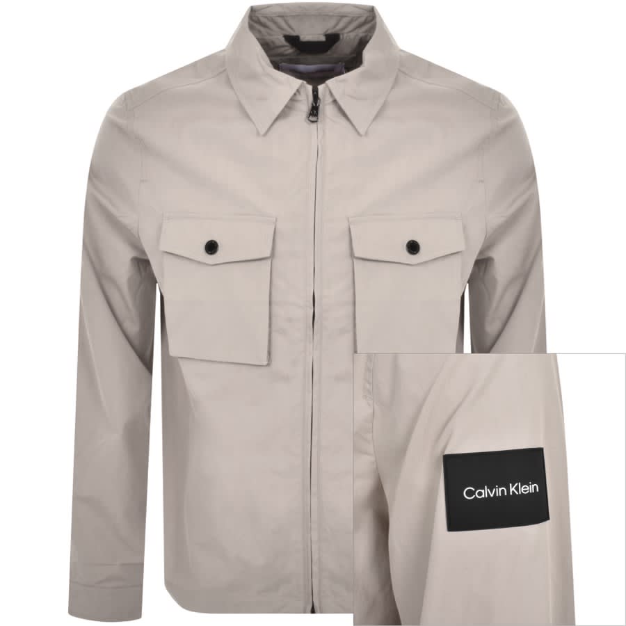 Calvin klein hot sale overshirt