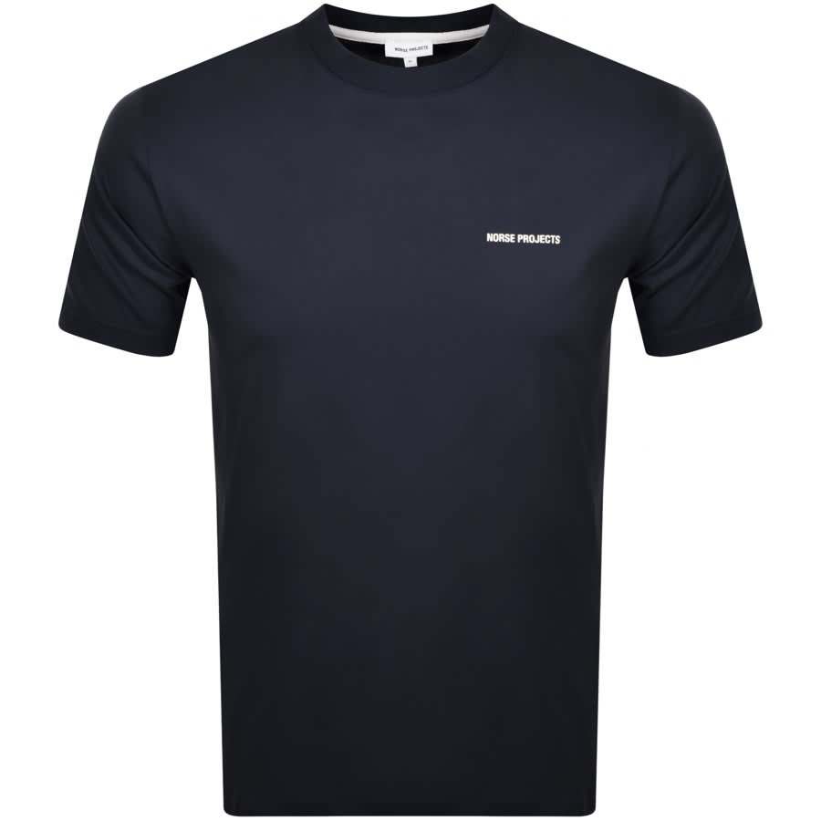 Norse Projects Logo T Shirt Navy