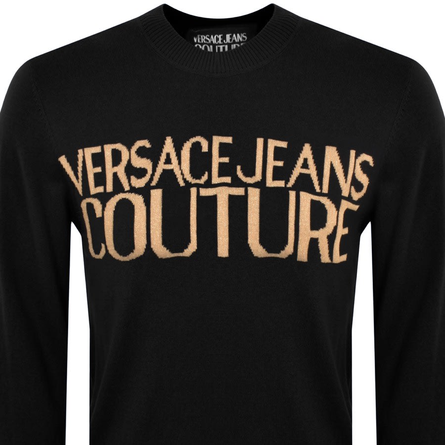 Versace jumper black on sale
