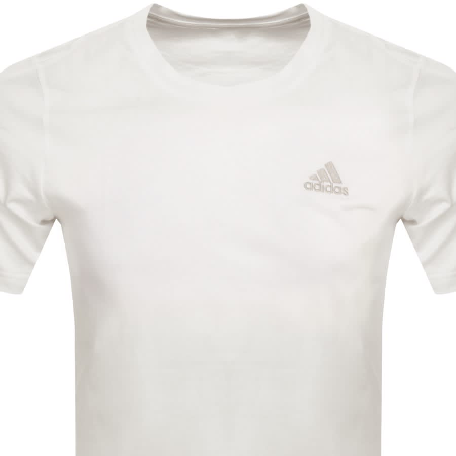 adidas Sportswear Logo T Shirt Cream