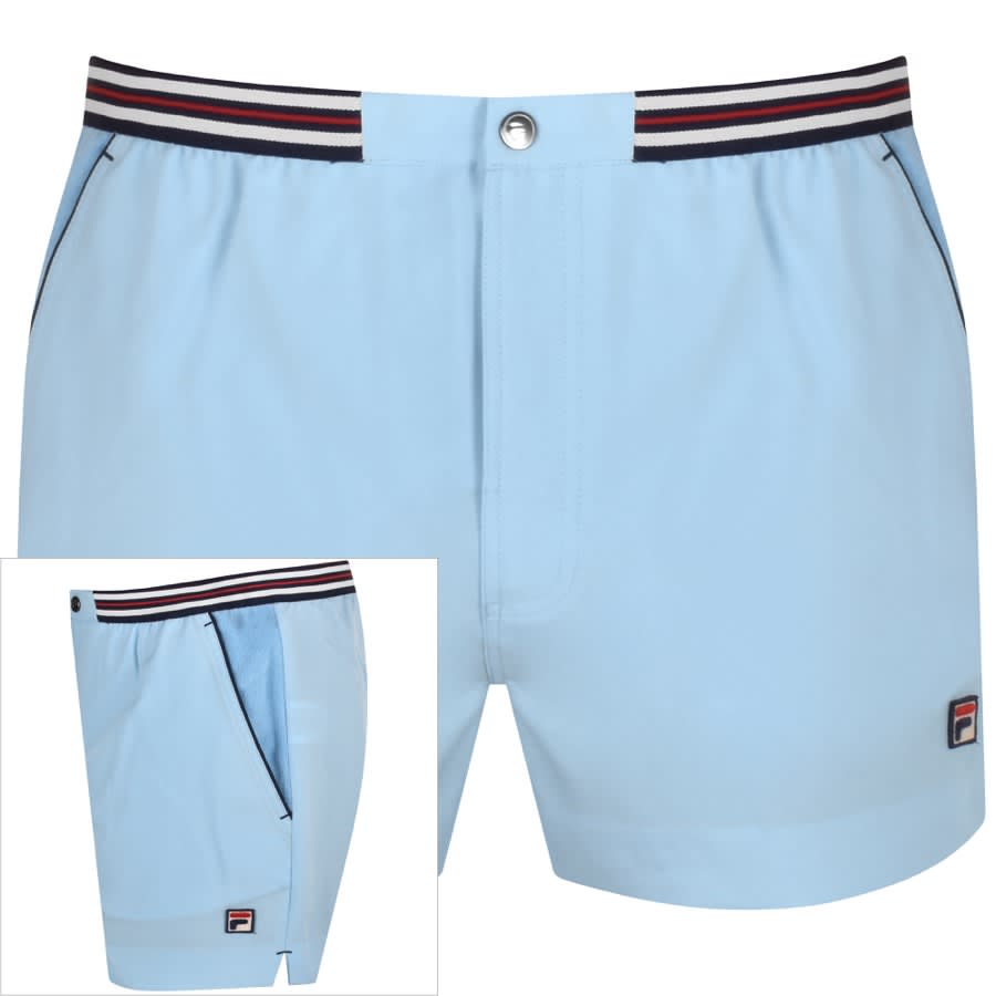 Fila Vintage Hightide 4 Shorts Blue Mainline Menswear Australia