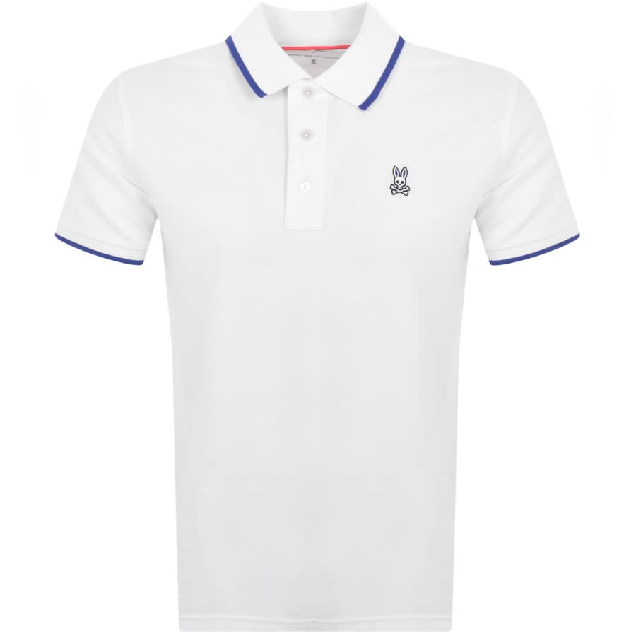 Psycho Bunny Dover Sport Polo T Shirt White