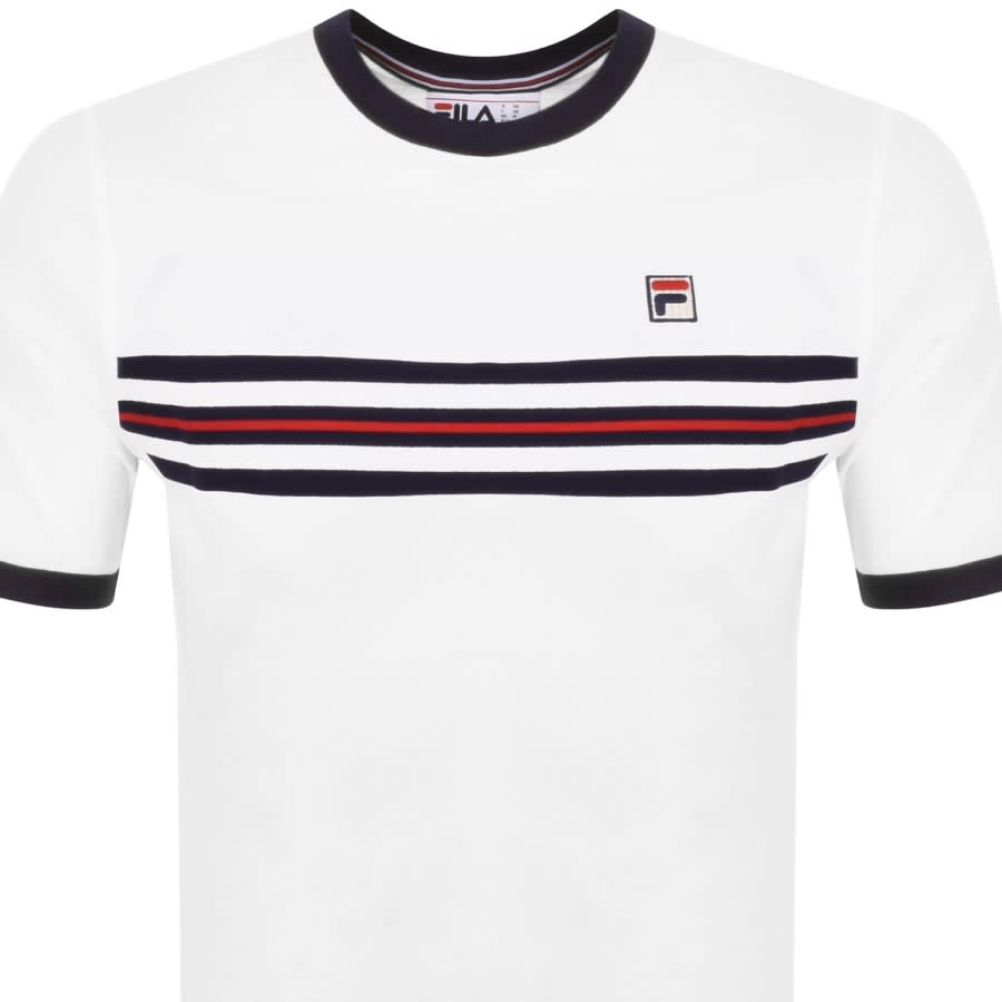 Fila Vintage Joey T Shirt White Mainline Menswear Sweden