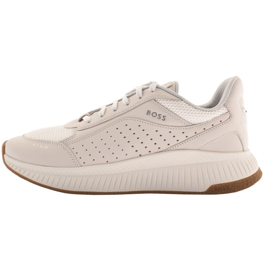 Scarpe Da Running BOSS Ttnm Light_Runn_knel – Uomo, Materiale Riciclato, Suola EVA E Gomma, Nero