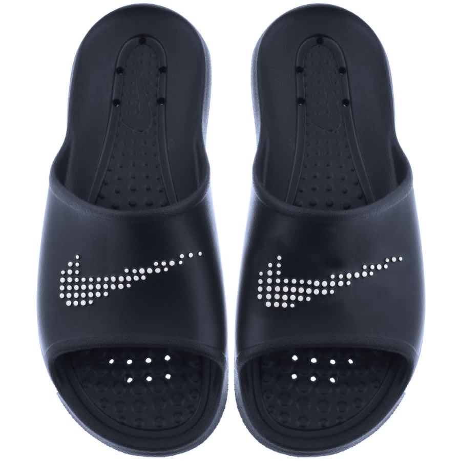 Nike navy sliders best sale