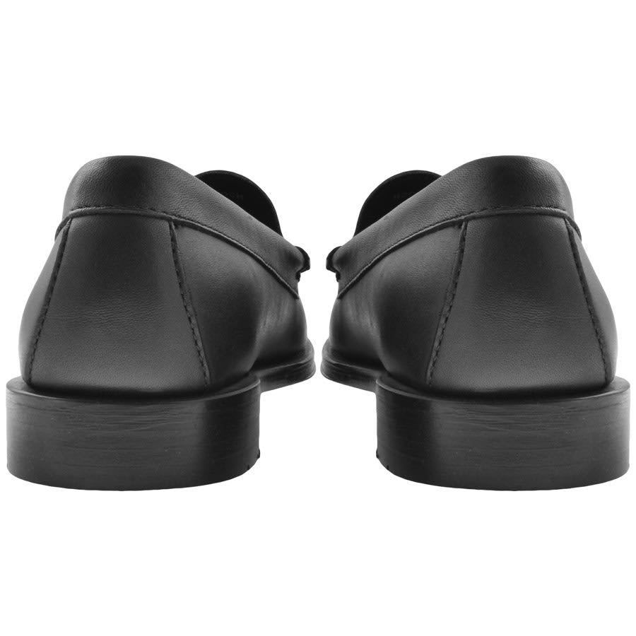 Gh bass black loafers discount