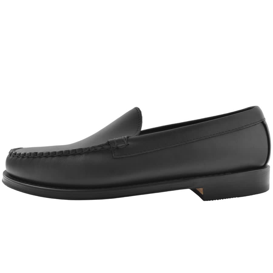 Gh bass black loafers hotsell