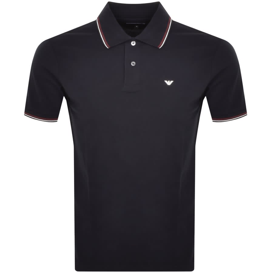 Emporio Armani Men s Logo Printed Cotton Polo Shirt