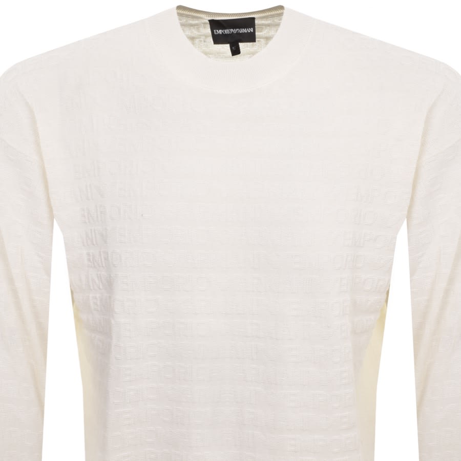 Emporio Armani Knit Pullover Cream
