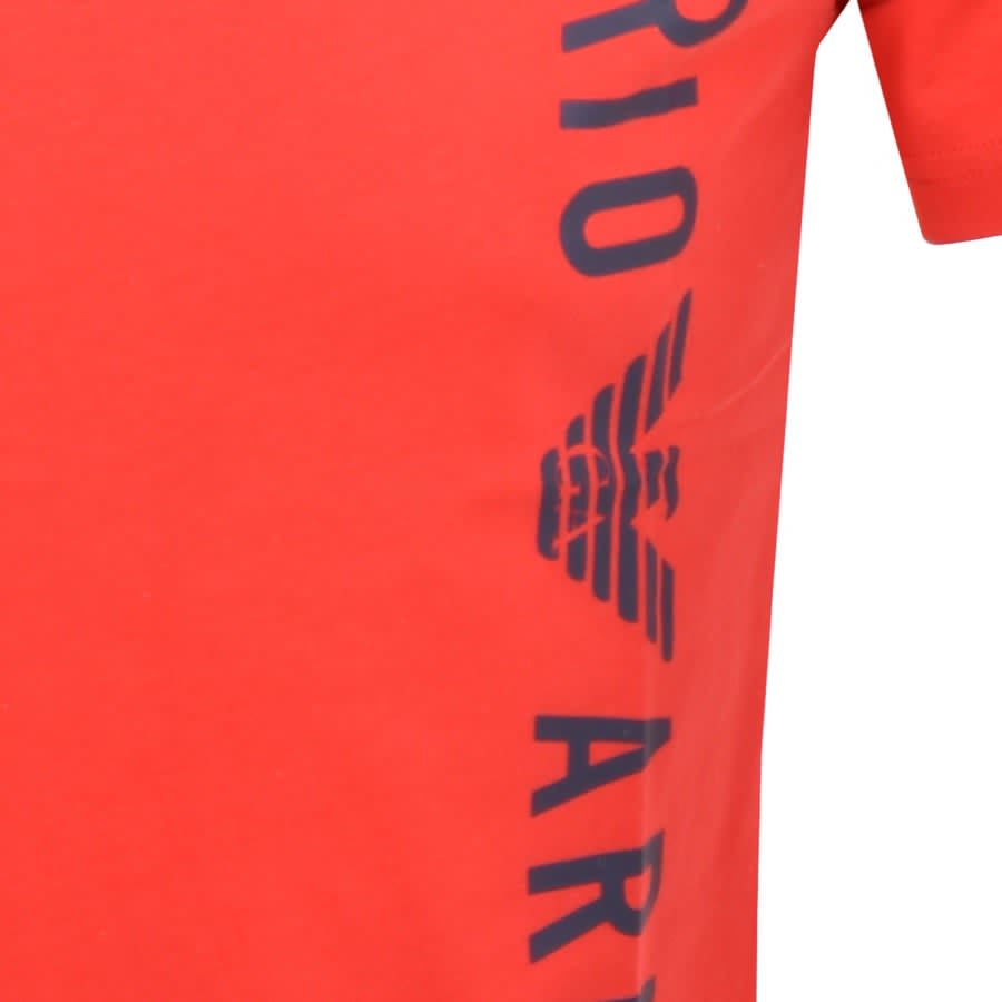 Red armani t shirt hotsell
