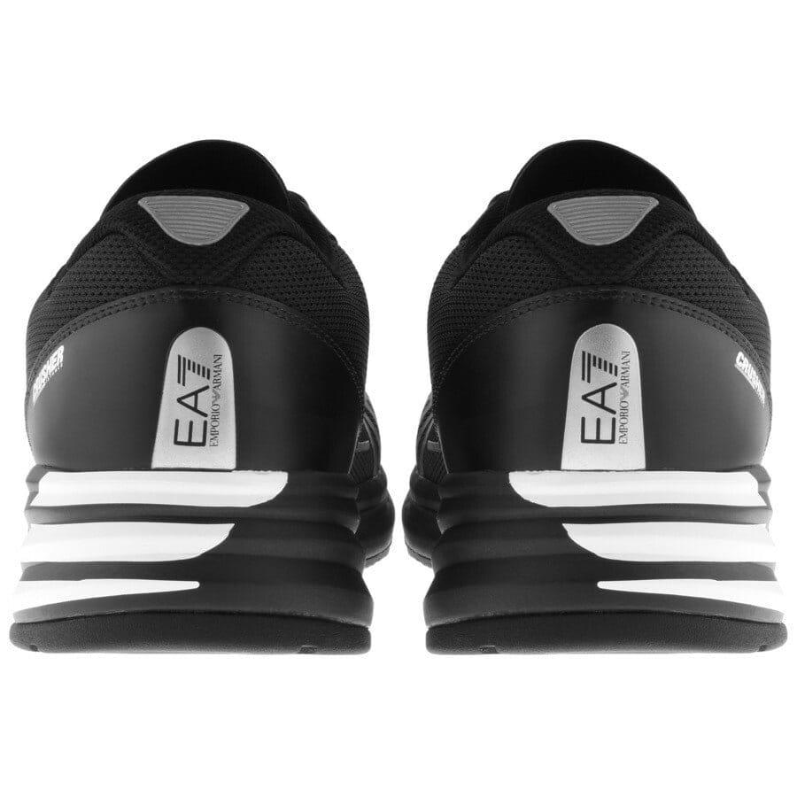 EA7 Emporio Armani Logo Trainers Black