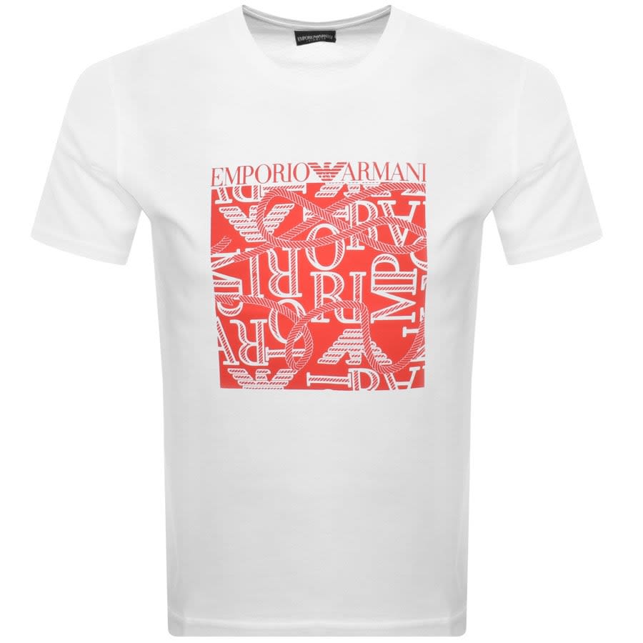 Armani red shirt top