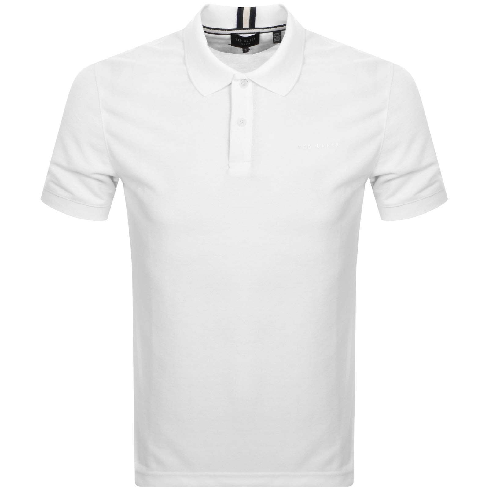 Ted Baker Karty Polo T Shirt White Mainline Menswear United States