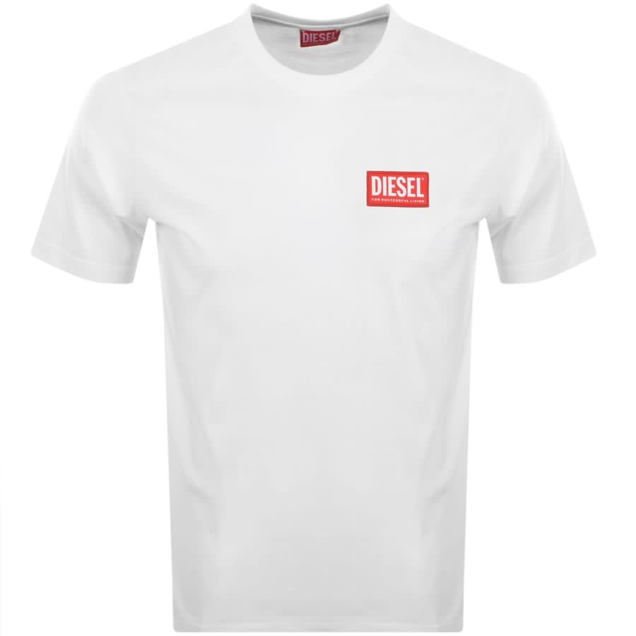 Diesel T NLabel L1 Logo T Shirt White | Mainline Menswear Diesel T NLabel L1 Logo T Shirt White | Mainline Menswear
