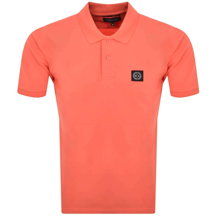 Marshall Artist Siren Polo T Shirt Orange