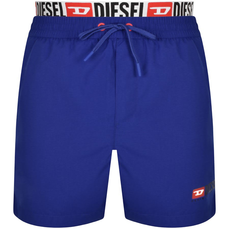 Diesel BMBX Visper 41 Swim Shorts Blue Mainline Menswear Denmark
