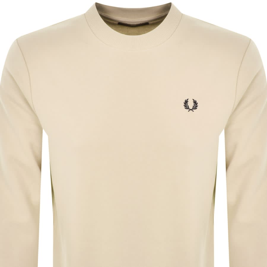 Fred Perry Crew Neck Sweatshirt Beige