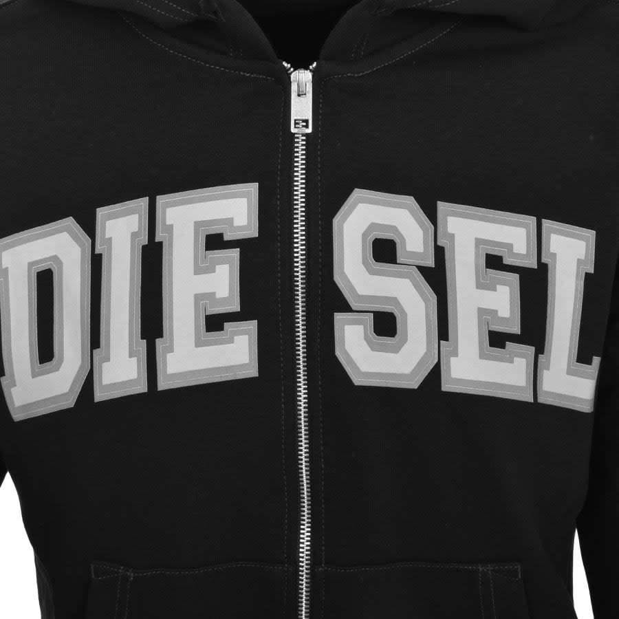 Diesel zip up hoodie top