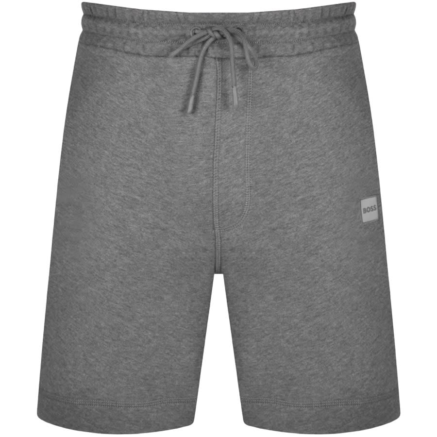 BOSS Sewalk Sweat Shorts Grey