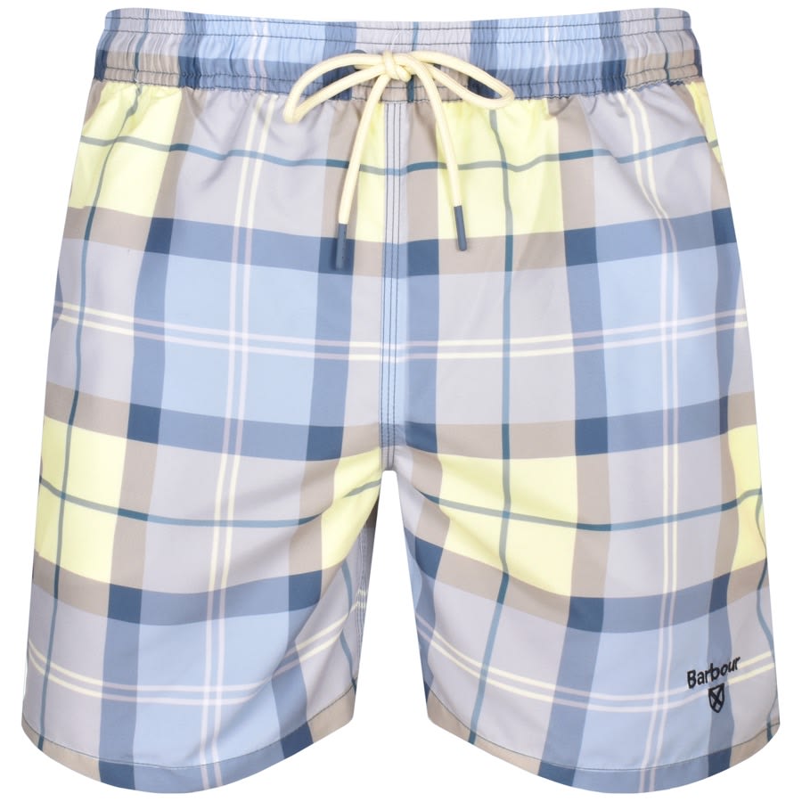 Barbour tartan swim shorts deals