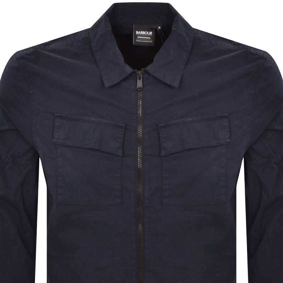 Barbour International Parson Overshirt Navy