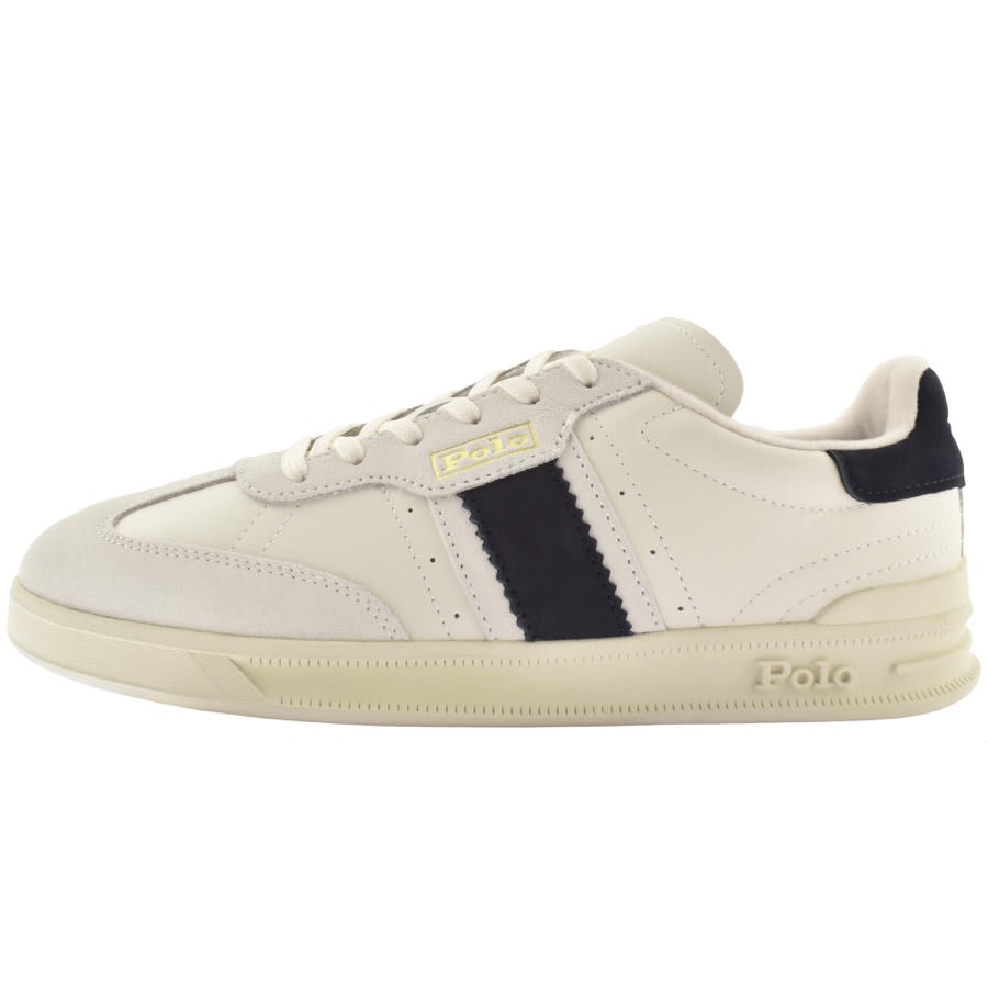 Ralph lauren off white shoes sale