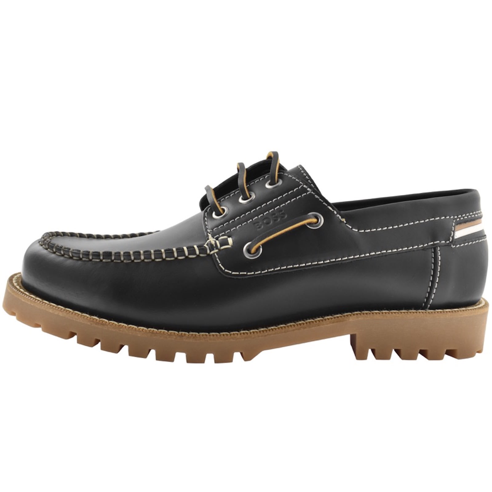 BOSS Tirian Boat Shoe Black