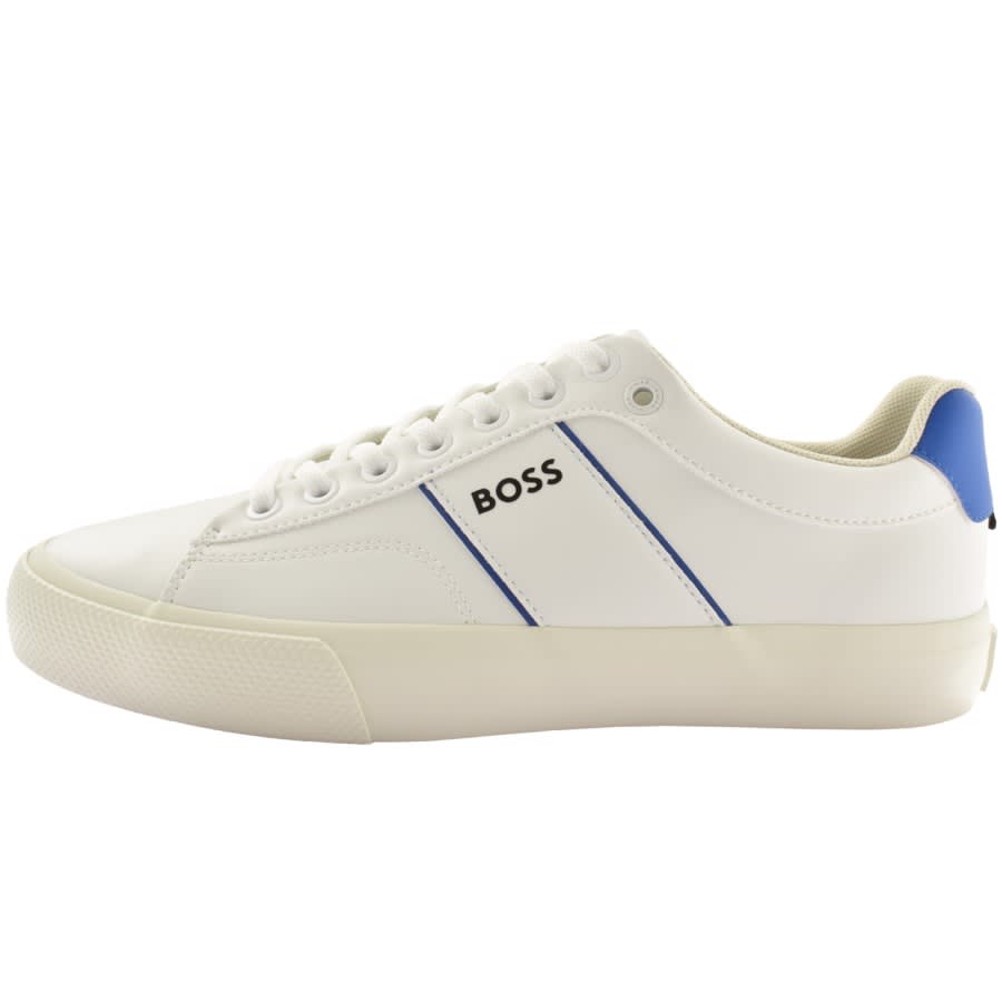 BOSS Aiden Tennis Trainers White