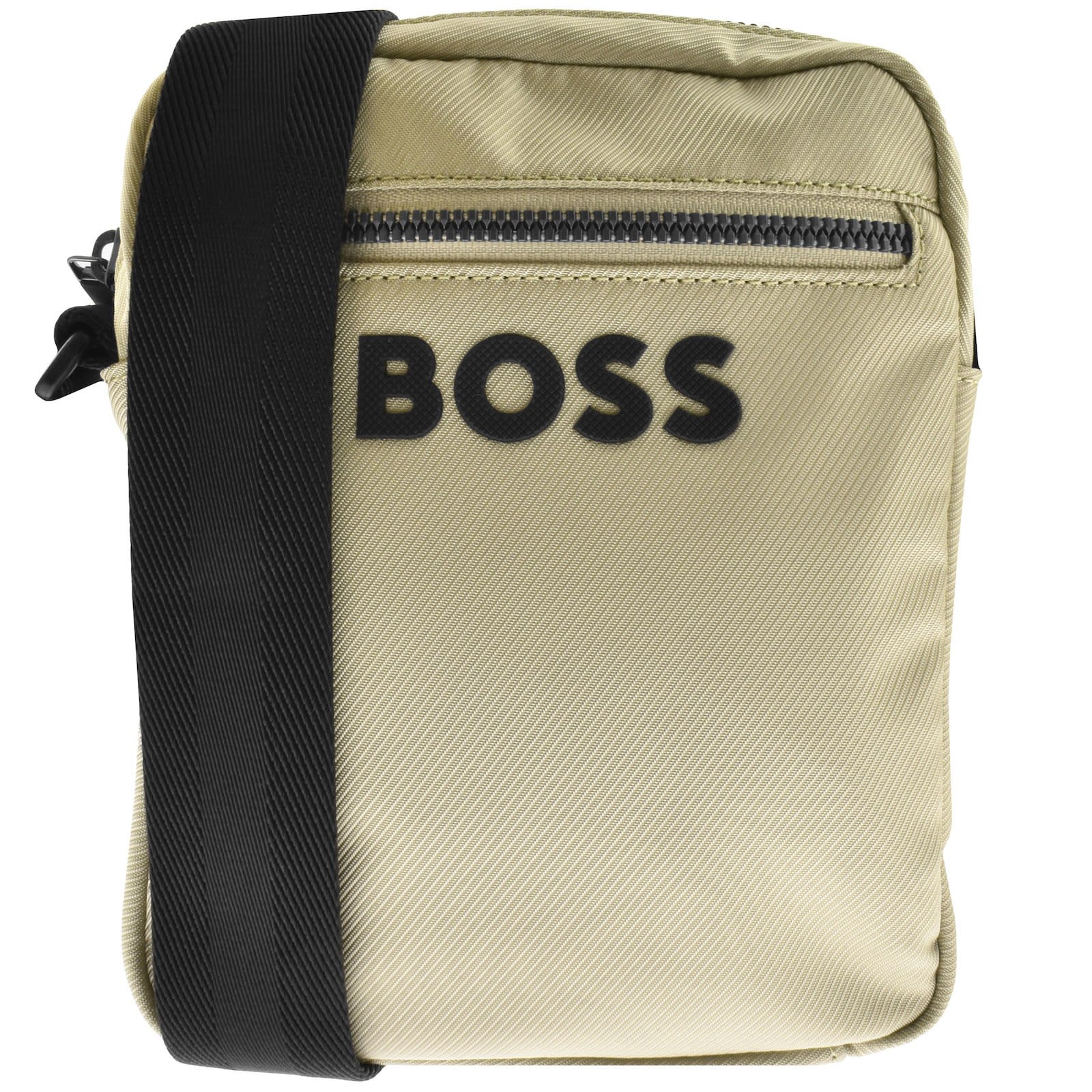 BOSS Catch 3.0 Zip Crossbody Bag Beige Mainline Menswear United States