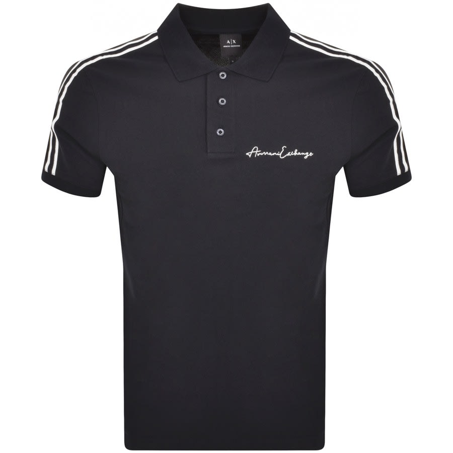 Armani exchange polo shirt uk top