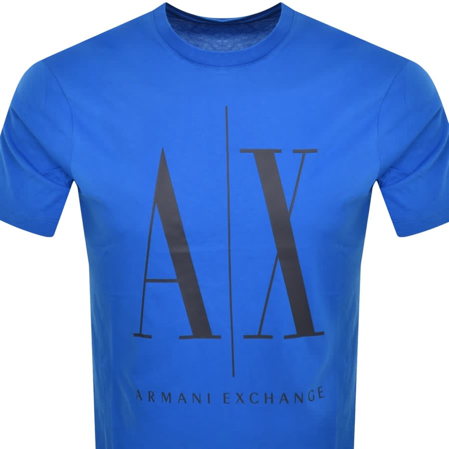 Armani Exchange Short Sleeve Large Icon Logo Graphic T Shirt 2XL