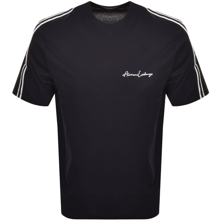 関税込 A/X ARMANI EXCHANGE ロゴ刺繍 Tシャツ ARMANI EXCHANGE tシャツ 「A|X アルマーニ エクスチェンジ」AX