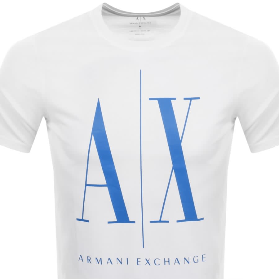 Armani Exchange 8nztpa Short Sleeve T Shirt White M Man