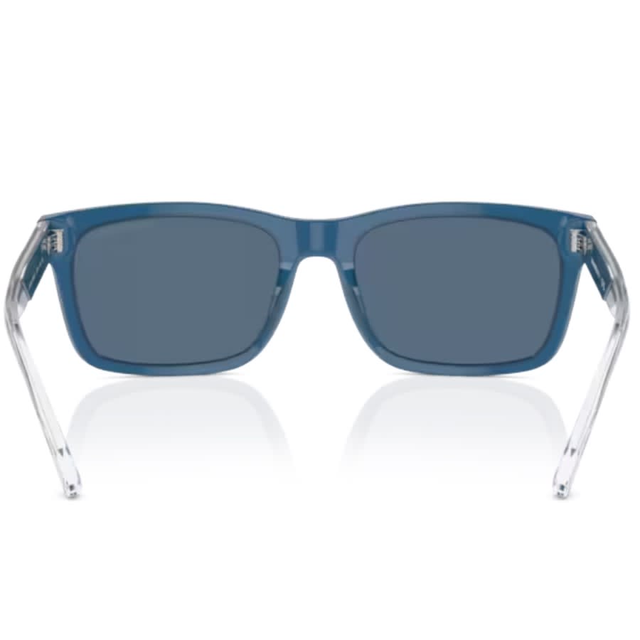 Blue armani glasses shop