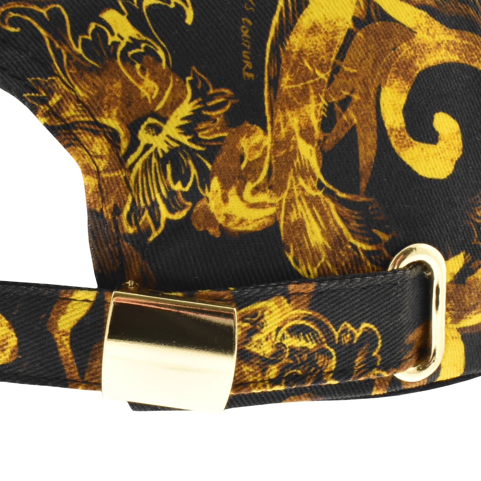 Versace Jeans Couture hat in cotton with metal logo