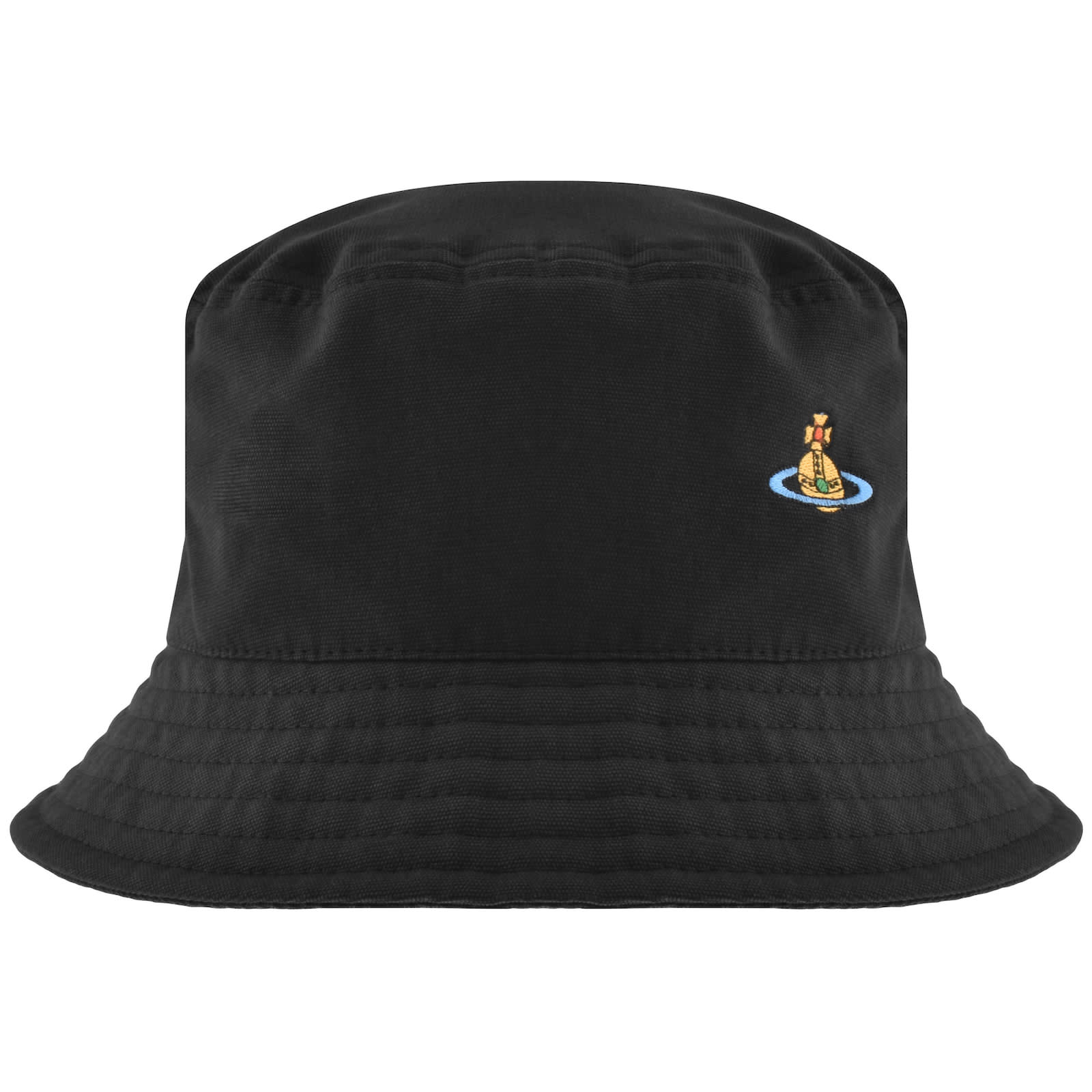 Vivienne Westwood Uni Colour Bucket Hat Black | Mainline Menswear United  States