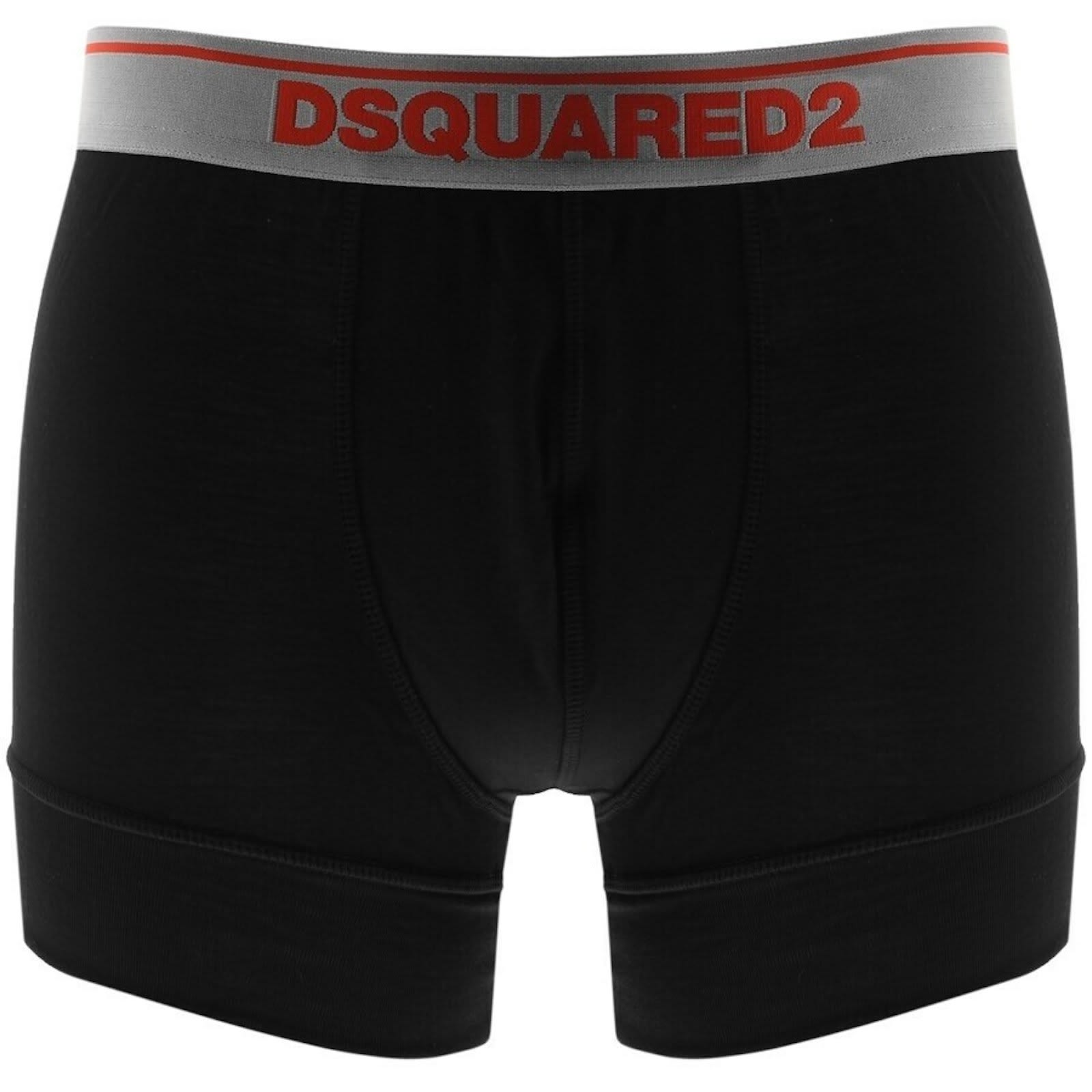 DSQUARED2 Underwear 2 Pack Trunks Black