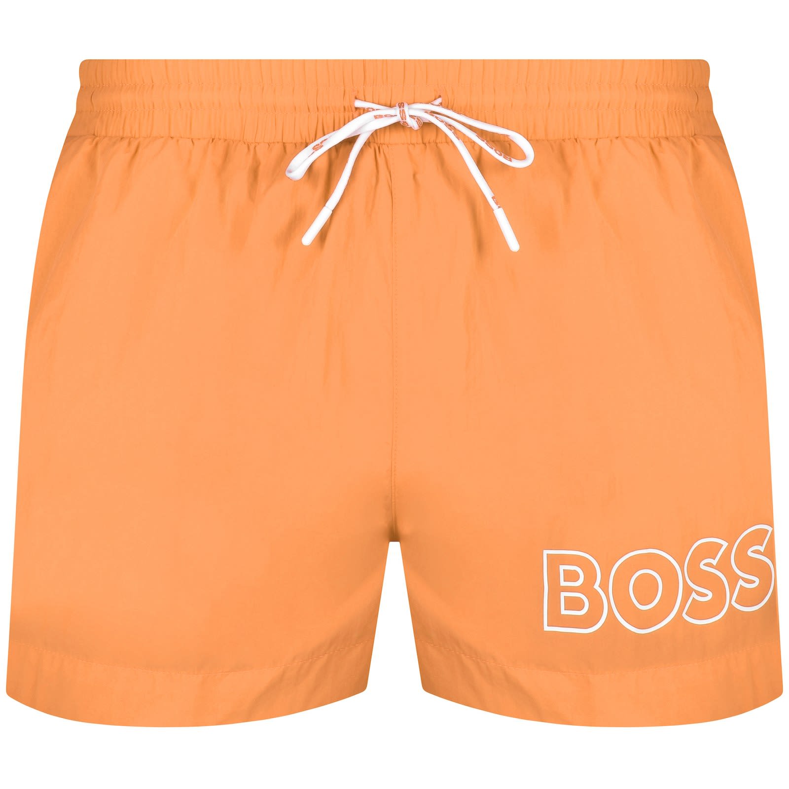 BOSS Bodywear Mooneye Swim Shorts Orange | Mainline Menswear Sweden