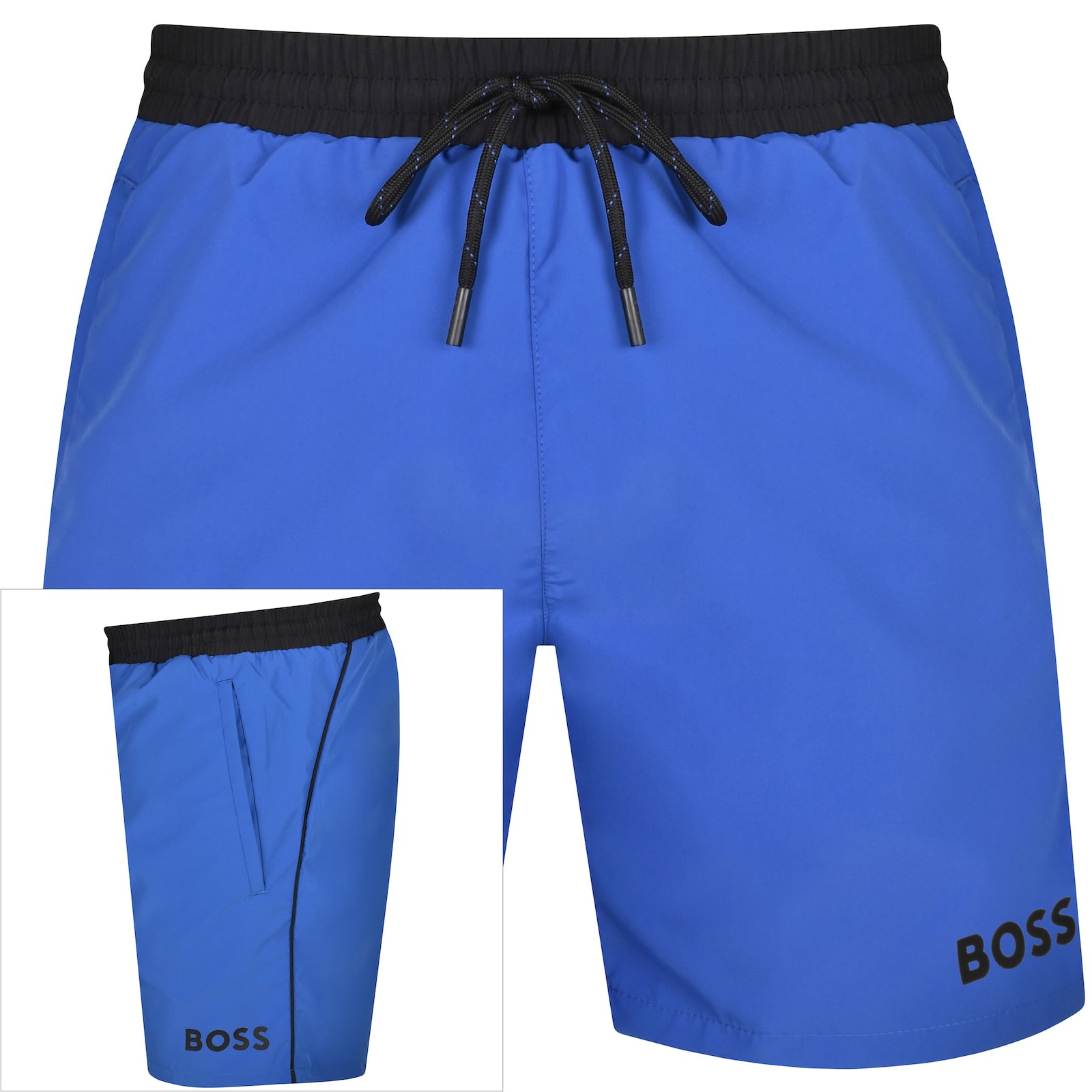 BOSS Starfish Swim Shorts Blue | Mainline Menswear United States