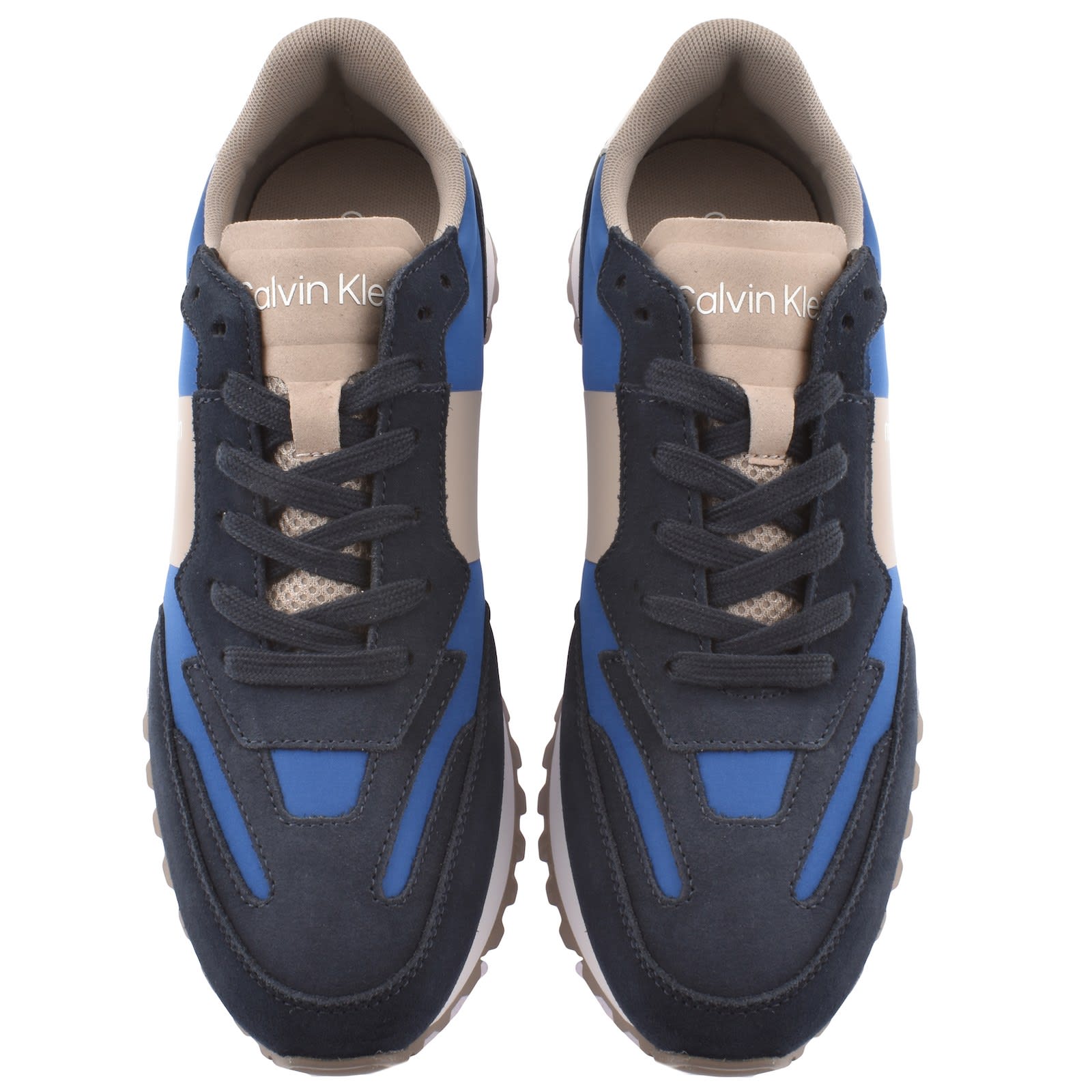 Blue trainers top